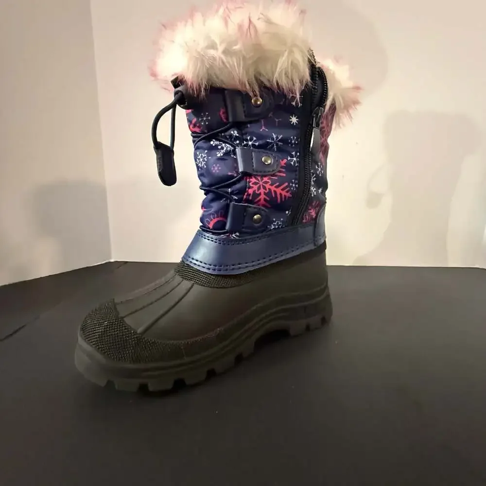 DREAM PAIRS KSNOW Girls Waterproof Winter Snow Boots‎ Size 12